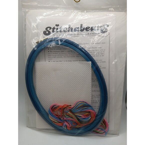 5/$25 Happiness is Being Grandma Lucy Counted Cross Stitch Kit 7636 NRFP - Picture 4 of 6